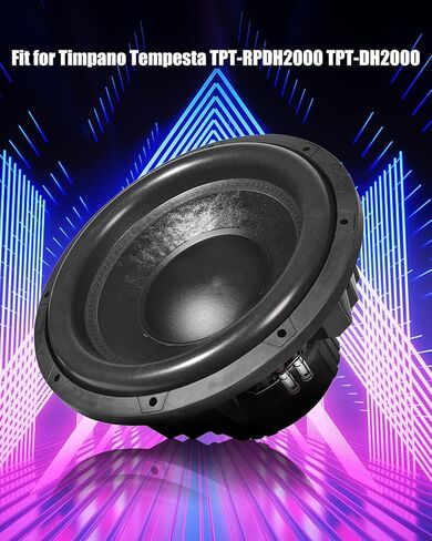 طقم غشاء بديل مناسب لسائق بوق مكبر الصوت Timpano Tempesta TPT-RPDH2000 TPT-DH2000، قطعتان in Kuwait