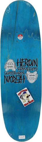 Heroin Skateboard Deck Auntie Razoregg (Assorted) Assorted 9.75" x 32.68" with Grip in Kuwait