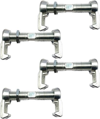 Shipping Container Connectors，280 mm Galvanized Screw Clamp by Container Nut/Rail Shipping Container Accessories Wheels Kit/to Connect Shipping Containers Together(4 Pack) in Kuwait