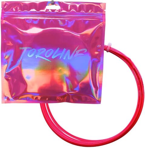 Toroline Wasabi 17 Gauge 1.23mm Tennis String Set Neon Pink in Kuwait