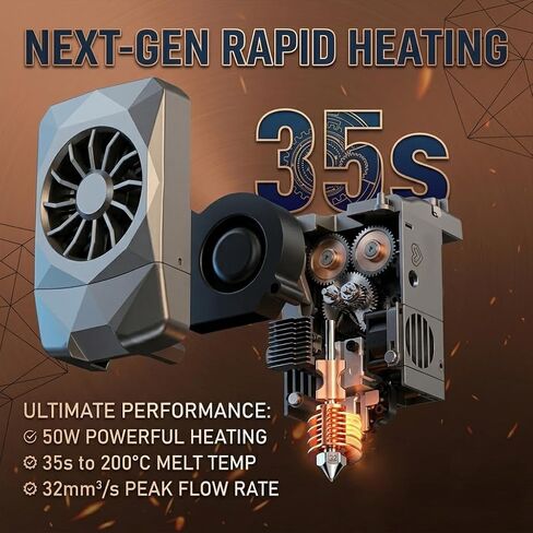 قم بترقية 3PK 0.4 مم AD5X Hotend لفوهة Falshforge AD5X، فوهة سريعة الفك من الفولاذ المقوى عالية السرعة 32 مم³/ثانية، مع 3 قطع من جوارب السيليكون وقطعتين من ممسحات الفوهة، ملحق طابعة ثلاثية الأبعاد in Kuwait