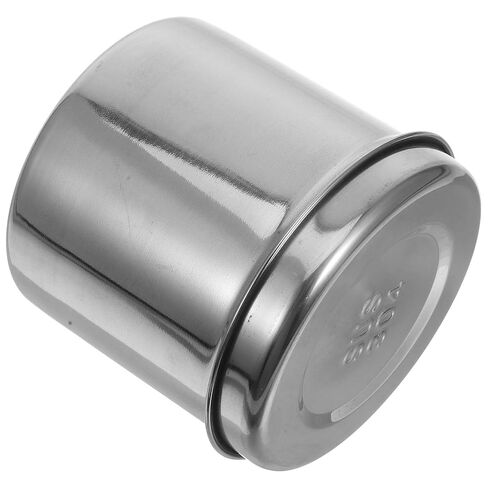 Didiseaon 304 Stainless Steel Ointment Jar 9cm with Lid, Anti-Iodine Unguent Container for Dressing Storage, Cotton Balls Holder for Professional Healthcare Use in Kuwait