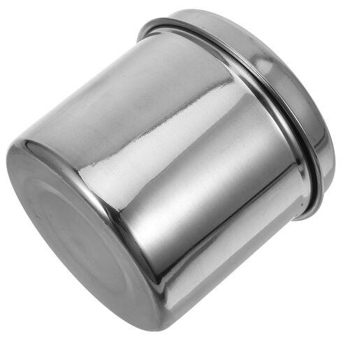 304 Stainless Steel Unguent Jar 9cm Thickened Iodophor Resistant Container Cotton Ball Holder for Clinic and Household Use in Kuwait