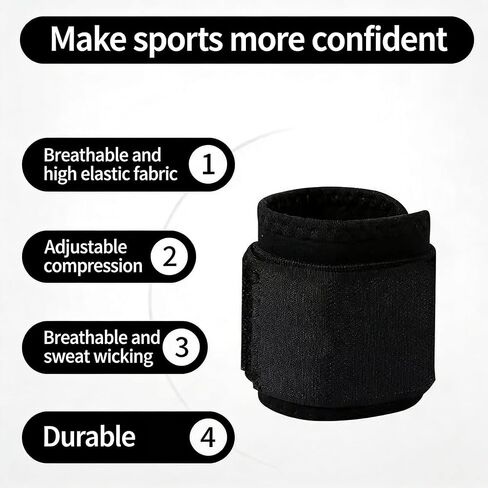 2 Pack Wrist Brace, Wrist Wraps for Carpal Tunnel for Women and Men. Wrist Straps for Weightlifting, Working Out and Pain Relief. Flexible, Highly Elastic, Adjustable, Comfortable in Kuwait