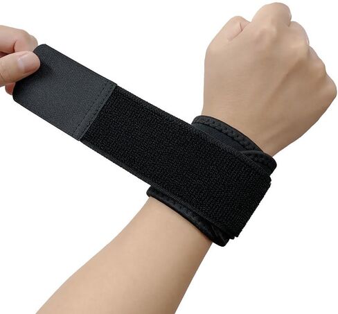 2 Pack Wrist Brace, Wrist Wraps for Carpal Tunnel for Women and Men. Wrist Straps for Weightlifting, Working Out and Pain Relief. Flexible, Highly Elastic, Adjustable, Comfortable in Kuwait