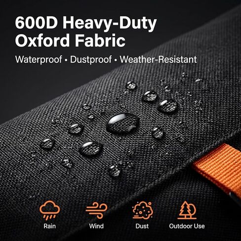 Basketball Hoop Sandbag, Heavy-Duty Weighted Base Anchor for Portable Hoops | 600D Oxford Fabric, Wide Rear Zipper, Easy Fill, Clean Setup, Storage Bag, Driveway & Backyard Use, Works with Fill Bags in Kuwait