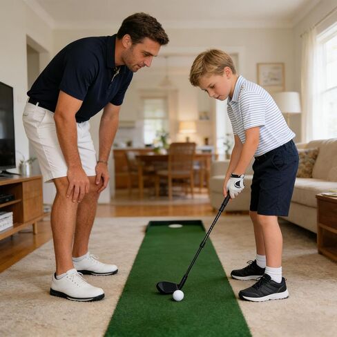 Golf Clubs for Men - 3-Section Adjustable Training Tools,Outdoor Golf Putter Chipper Clubs,for Adults Men Women Teenagers Golfers Indoor Outdoor Backyard Beach Driving Range in Kuwait