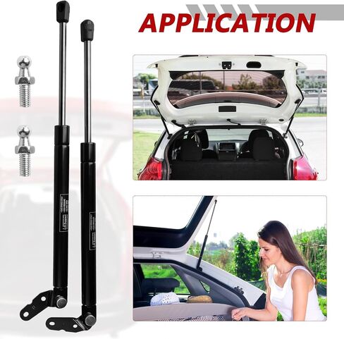 دعامات النافذة الخلفية لسيارة Toyota Celica 2000-2005، دعامات رفع الفتحة الزجاجية الممتازة، استبدال دعامات الصدمات الربيعية بالغاز #6191L، 6191R، 68960X3501 in Kuwait
