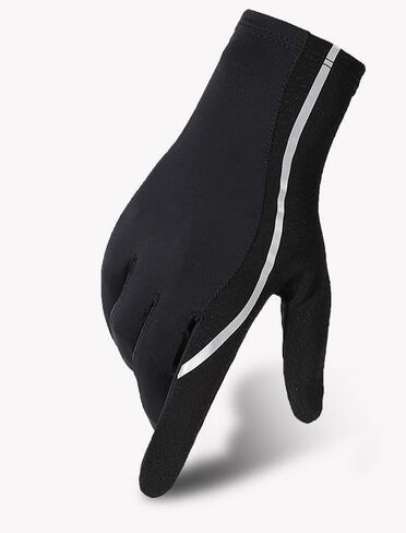 Eohak Mens-Ice-Silk-Driving-Gloves Summer UV Sun Protection Gloves Non-Slip Touchscreen Gloves for Cycling Riding in Kuwait