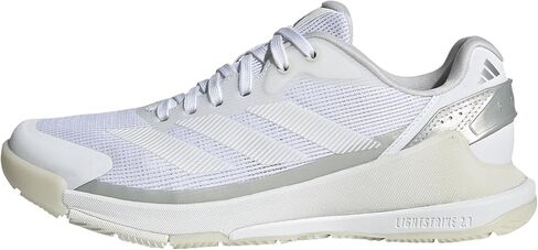 adidas Womens Crazyquick Lightstrike Padel Sneakers Shoes - Grey in Kuwait