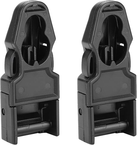 Fin Buckles Sherwood Fins Clip Quick Replacement Diving Fins Strap Buckles Universal Fits Most Rubber Fins Robust Lightweight (Type B) in Kuwait