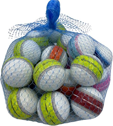 كرات الجولف المستخدمة من Golf Ball Planet Tour Response Stripe من أجل Taylormade 24 Pack in Kuwait