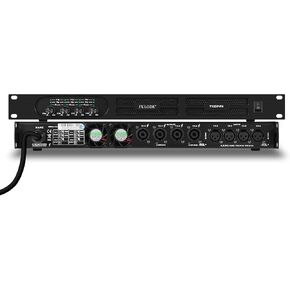 مضخم طاقة احترافي ذو 4 قنوات، 1U 4 × 1500 واط عند مضخم صوت 4 أوم مع اتصال XLR/Speakon، أوضاع استريو/جسر/متوازي، محدد وحماية من الحمل الزائد للمسرح والاستوديو in Kuwait