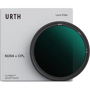 مستقطبة دائرية Urth x Gobe مقاس 86 مم (CPL) + مرشح عدسات ND64 (Plus+) in Kuwait