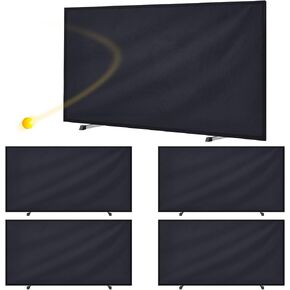 5 Pcs Table Tennis Barrier, 55" x 29.5" Practice Training Baffle with 420D Oxford Cloth, Portable Pickup Surround for Quick Ball Collection, Table Tennis Court Fencing Walls in Saudi Arabia
