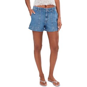شورت AG Jeans Analeigh متوسط ​​الارتفاع في جولد ماونتن in Kuwait