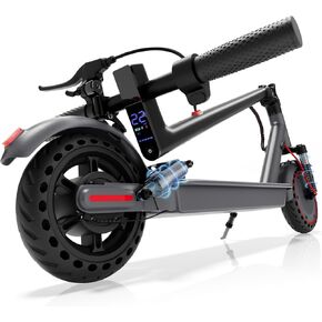 سكوتر كهربائي Aovowheel للبالغين، سكوتر كهربائي قابل للطي مع محرك 250 واط - 500 واط وسرعة قصوى 16-24 ميل في الساعة، أقصى مدى 15-60 ميل، سكوتر التنقل مع إطارات 6.5 بوصة/8.5 بوصة/10 بوصة/14 بوصة، فرامل مزدوجة in Kuwait