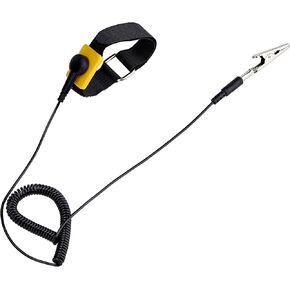 StarTech.com Antistatic Wrist Strap w/Grounding Cable, ESD Electrostatic Discharge Band, 5ft /1.5m Detachable Cord, TAA in Kuwait