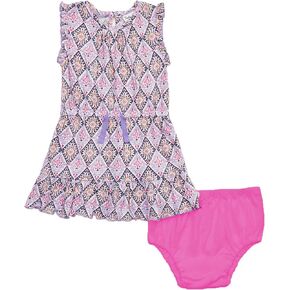 Splendid baby-girls Indigo Bloom Short-sleeve Dress in Kuwait