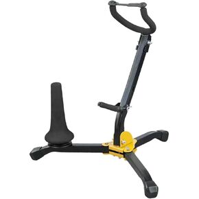 Alto/Tenor Saxophone Stand,3-in-1 Multi-Purpose Combination Saxophone Stands,with Detachable Flute Clarinet Holders,Lightweight Compact for Live Performance Travel(Style1) in Kuwait
