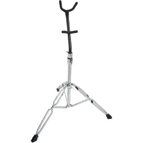 Foldable Alto/Tenor Saxophone Stand,Adjustable Hight Saxophone Tripod Stand,with Non-Slip Feet and Padded Holder,for Live Performance Travel in Kuwait