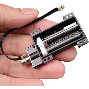 Mini Tiny 6mm Precision Planetary Gear Stepper Motor Micro 2-Phase 4-Wire Stepping Motor Linear Lead Screw Slider Stroke 30mm in Kuwait