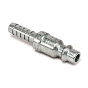 Foster 165-3 Industrial Interchange Air Fitting, Quick-Connect Plug, 1/4" Coupling x 5/16" ID Hose Barb, Solid Steel 37 CFM Flow Rating in Saudi Arabia