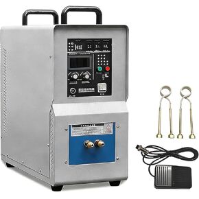 High Frequency Induction Heater Furnace,15KW Water-Cooled Industrial Induction Heating Machine,30-100KHZ Heating Equipment in Kuwait