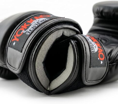 YOKKAO Matrix Breathable Muay Thai Boxing Gloves - Black - 12oz in Kuwait