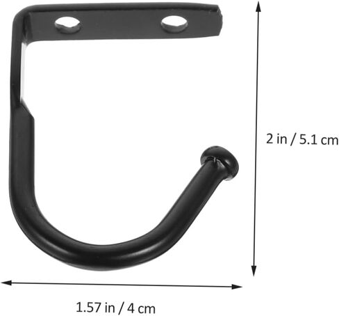 10pcs Wall Hooks for Hanging Iron Wall Hook Warehouse Hanger and Break Resistance Multi-Functional Home Hardware in Kuwait