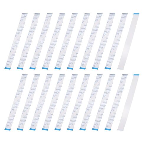 MECCANIXITY 10Pcs Flat Flexible Cable Ribbon Thin FFC Wire, 40 Pin 0.5mm Pitch 200mm Long (B Type) for LCD 3D Printer Camera Laptop Audio in Kuwait