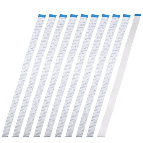 MECCANIXITY 10Pcs Flat Flexible Cable Ribbon Thin FFC Wire, 40 Pin 0.5mm Pitch 200mm Long (B Type) for LCD 3D Printer Camera Laptop Audio in Kuwait