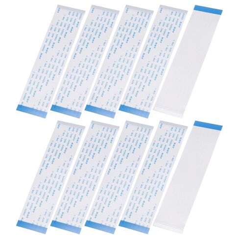 MECCANIXITY 10Pcs Flat Flexible Cable Ribbon Thin FFC Wire, 40 Pin 0.5mm Pitch 200mm Long (B Type) for LCD 3D Printer Camera Laptop Audio in Kuwait