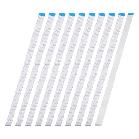 MECCANIXITY 10Pcs Flat Flexible Cable Ribbon Thin FFC Wire, 40 Pin 0.5mm Pitch 200mm Long (B Type) for LCD 3D Printer Camera Laptop Audio in Kuwait