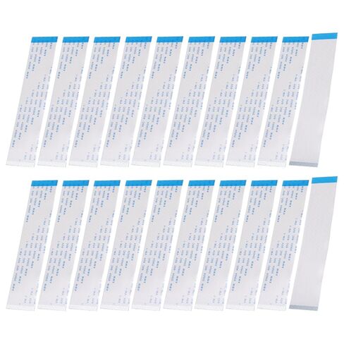 MECCANIXITY 10Pcs Flat Flexible Cable Ribbon Thin FFC Wire, 40 Pin 0.5mm Pitch 200mm Long (B Type) for LCD 3D Printer Camera Laptop Audio in Kuwait