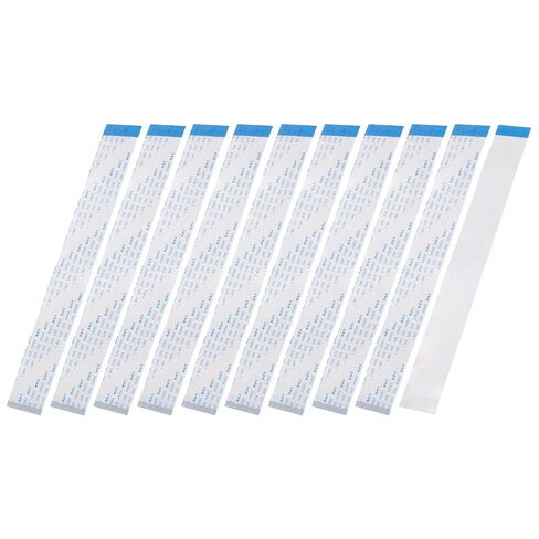 MECCANIXITY 10Pcs Flat Flexible Cable Ribbon Thin FFC Wire, 40 Pin 0.5mm Pitch 200mm Long (B Type) for LCD 3D Printer Camera Laptop Audio in Kuwait