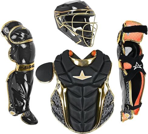 مجموعة التقاط الكرة اللينة PHX Paige Halstead Fastpitch من All Star، سلسلة PHX Black Gold Diamond. طبعة محدودة in Kuwait