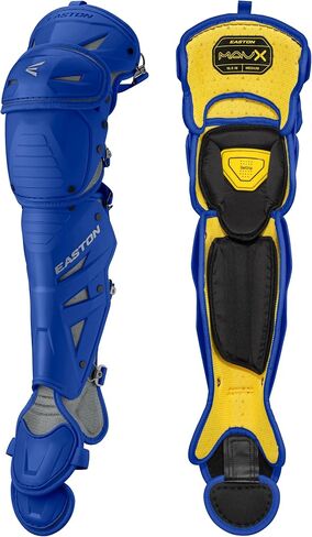 Easton | MAV X Series Catcher’s Leg Guards | Adult, Intermediate, Youth Sizes | Multiple Colors in Kuwait