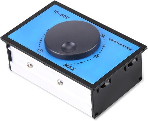 20A PWM DC Motor Speed Controller, Soft Start, Blocking Protection, Low Voltage Over Current Protection, 10-60V Motor Speed Regulator, 12V 24V 36V 48V Compatible, for Robotics, Ele in Kuwait