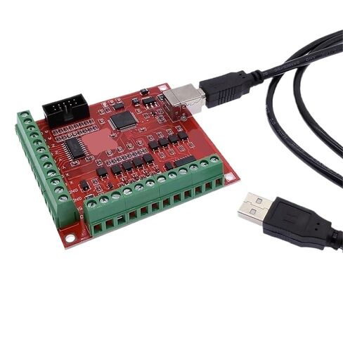 RNR لوحة القطع USB 100Khz 4 محور واجهة سائق بطاقة وحدة التحكم بالحركة محور الرقيق لجهاز التوجيه طحن حفارة in Kuwait
