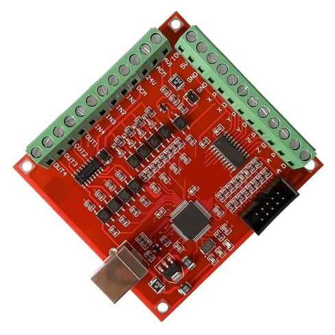 RNR لوحة القطع USB 100Khz 4 محور واجهة سائق بطاقة وحدة التحكم بالحركة محور الرقيق لجهاز التوجيه طحن حفارة in Kuwait