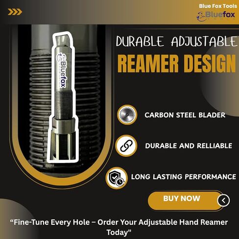 H15 - حجم Reamer القابل للتعديل - 1.1/2 "إلى 1.13/16" (38.10 مم إلى 46.03 مم) in Kuwait