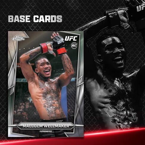 2026 Topps Chrome UFC - مختوم من المصنع - صندوق ضخم ولوادر علوية 35pt 3x4، عدد 25 - حاملات بطاقات صلبة شفافة ذات حجم قياسي لحماية بطاقات التداول in Kuwait