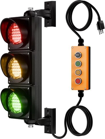 DaierTek 100mm R&G Full Ball LED Traffic Lights (Long Viewing Distance/lifespan) 85V-265V@50/60 HZ, lamp LED, Multi-Layer Sealed and Waterproof in Kuwait