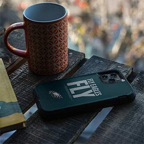 ملصق Skinit متوافق مع حافظة OtterBox Defender iPhone 11 Pro - تصميم شعار فريق فيلادلفيا إيجلز مرخص رسميًا in Kuwait