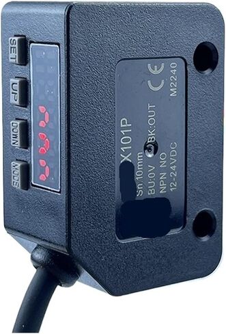 Color Sensor Photoelectric Switch 12-24V DC NPN PNP(LX101P) in Saudi Arabia