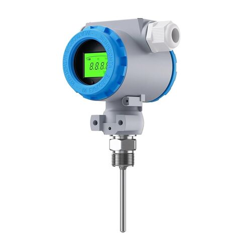 Pt100 LCD محول درجة الحرارة 100C 200C 300C M20 * 1.5 2088 جهاز إرسال درجة الحرارة 4-20mA 0-10V RS485 محول درجة الحرارة (0-50C 4-20mA Output) in Kuwait