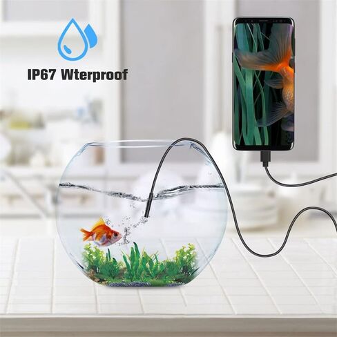 Three in one 5.5mm Mobile Phone Endoscope, Automotive Pipeline Repair Tool, high-Definition Camera, Industrial Probe in Kuwait