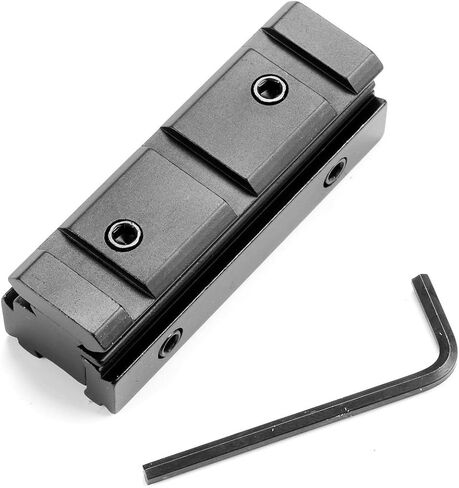 MIZUGIWA 11MM Dovetail - 20MM Scope Rail Converter Adapter for Telescope in Kuwait