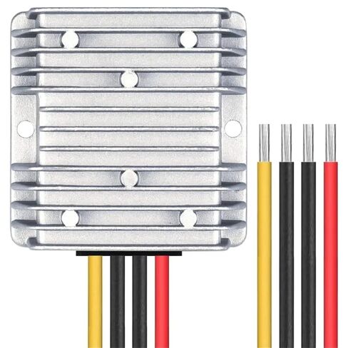 24 فولت 48 فولت To12V20A 10A تيار مستمر منظم جهد تنحي محول 12 فولت محول طاقة باك مطبق على محول LED للسيارة UL(48 فولت (20-60 فولت)_12 فولت 10 أمبير) in Kuwait